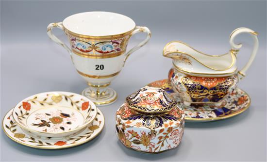 Quantity of Derby tea and dinner wares
